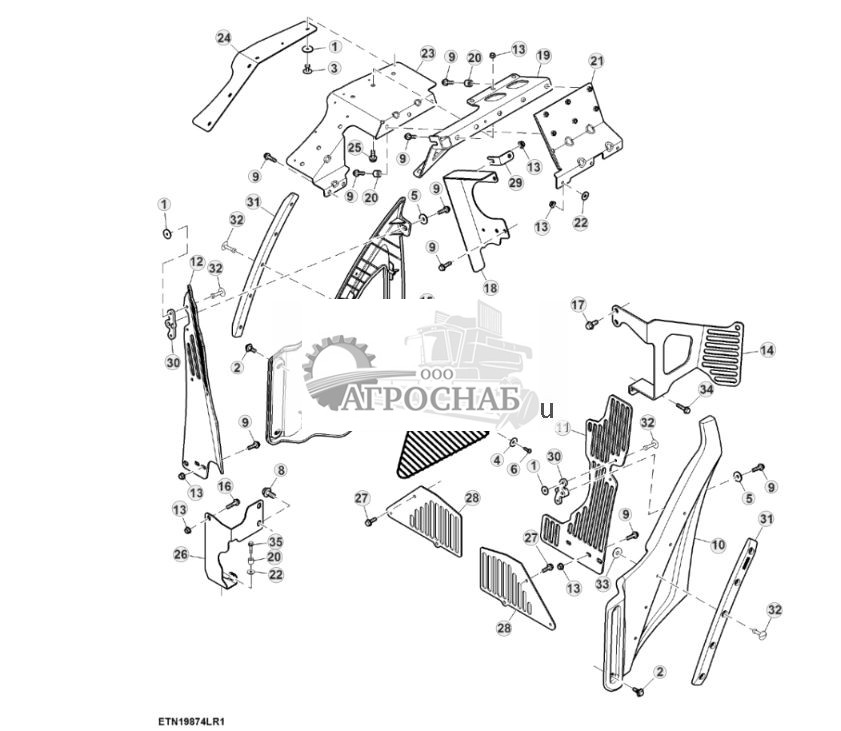 Боковые щитки капота, двигатель FT4 объемом 15,0 L ( - 807000) - ST829942 845.jpg